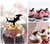 TA0587 Hammerhead shark Kuchenaufsätze Hochzeit Geburtsta Acryl Cupcake Kuchen Topper für Kuchen Party Dekor 10 Stück