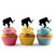 TA0610 Mammoth Ice Age Kuchenaufsätze Hochzeit Geburtsta Acryl Cupcake Kuchen Topper für Kuchen Party Dekor 10 Stück