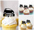 TA0616 Mini City Car Kuchenaufsätze Hochzeit Geburtsta Acryl Cupcake Kuchen Topper für Kuchen Party Dekor 10 Stück