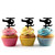 TA0617 Mini Helicopter Kuchenaufsätze Hochzeit Geburtsta Acryl Cupcake Kuchen Topper für Kuchen Party Dekor 10 Stück