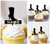 TA0636 Sexy Long Boot Kuchenaufsätze Hochzeit Geburtsta Acryl Cupcake Kuchen Topper für Kuchen Party Dekor 10 Stück