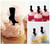 TA0636 Sexy Long Boot Kuchenaufsätze Hochzeit Geburtsta Acryl Cupcake Kuchen Topper für Kuchen Party Dekor 10 Stück