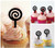 TA0650 Sugar Candy Lollipop Kuchenaufsätze Hochzeit Geburtsta Acryl Cupcake Kuchen Topper für Kuchen Party Dekor 10 Stück