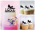 TC0005 Love Sexy Girl Kuchenaufsätze Hochzeit Geburtsta Acryl Cupcake Kuchen Topper für Kuchen Party Dekor 11 Stück