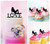 TC0005 Love Sexy Girl Kuchenaufsätze Hochzeit Geburtsta Acryl Cupcake Kuchen Topper für Kuchen Party Dekor 11 Stück