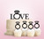 TC0022 Love Diamond Ring Kuchenaufsätze Hochzeit Geburtsta Acryl Cupcake Kuchen Topper für Kuchen Party Dekor 11 Stück
