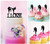 TC0024 I Love Kick Boxing Kuchenaufsätze Hochzeit Geburtsta Acryl Cupcake Kuchen Topper für Kuchen Party Dekor 11 Stück