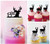TC0037 Happy Birthday Deer Kuchenaufsätze Hochzeit Geburtsta Acryl Cupcake Kuchen Topper für Kuchen Party Dekor 11 Stück