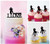 TC0064 I Love Dancing Kuchenaufsätze Hochzeit Geburtsta Acryl Cupcake Kuchen Topper für Kuchen Party Dekor 11 Stück