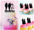 TC0085 Say Yes Love Couple Kuchenaufsätze Hochzeit Geburtsta Acryl Cupcake Kuchen Topper für Kuchen Party Dekor 11 Stück