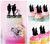 TC0096 You and Me Romantic Love Kuchenaufsätze Hochzeit Geburtsta Acryl Cupcake Kuchen Topper für Kuchen Party Dekor 11 Stück