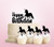 TC0143 Happy Birthday Unicorn Kuchenaufsätze Hochzeit Geburtsta Acryl Cupcake Kuchen Topper für Kuchen Party Dekor 11 Stück