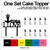 TC0153 I Love Yoga Kuchenaufsätze Hochzeit Geburtsta Acryl Cupcake Kuchen Topper für Kuchen Party Dekor 11 Stück