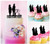 TC0163 You and Me Kuchenaufsätze Hochzeit Geburtsta Acryl Cupcake Kuchen Topper für Kuchen Party Dekor 11 Stück