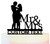 TC0201 Mr and Mrs Kuchenaufsätze Hochzeit Geburtsta Acryl Cupcake Kuchen Topper für Kuchen Party Dekor 11 Stück