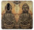 S0344 Buddha Rock Carving Hülle Schutzhülle Taschen für OnePlus 6