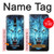 S0752 Blue Fire Grim Wolf Hülle Schutzhülle Taschen für OnePlus 6