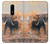 S1292 Dusty Elephant Egrets Hülle Schutzhülle Taschen für OnePlus 6
