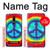 S1870 Tie Dye Peace Hülle Schutzhülle Taschen für OnePlus 6