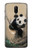 S2210 Panda Fluffy Art Painting Hülle Schutzhülle Taschen für OnePlus 6