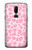 S2213 Pink Leopard Pattern Hülle Schutzhülle Taschen für OnePlus 6
