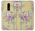 S2229 Vintage Flowers Hülle Schutzhülle Taschen für OnePlus 6