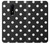 S2299 Black Polka Dots Hülle Schutzhülle Taschen für OnePlus 6