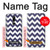 S2345 Navy Blue Shavron Zig Zag Pattern Hülle Schutzhülle Taschen für OnePlus 6