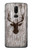 S2505 Reindeer Head Old Wood Texture Graphic Hülle Schutzhülle Taschen für OnePlus 6