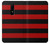 S2638 Black and Red Striped Hülle Schutzhülle Taschen für OnePlus 6