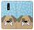 S2669 Cute Dog Paws Bones Cartoon Hülle Schutzhülle Taschen für OnePlus 6