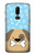 S2669 Cute Dog Paws Bones Cartoon Hülle Schutzhülle Taschen für OnePlus 6