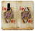 S2833 Poker Card Queen Hearts Hülle Schutzhülle Taschen für OnePlus 6