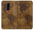 S2861 Antique World Map Hülle Schutzhülle Taschen für OnePlus 6