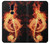 S0493 Music Note Burn Hülle Schutzhülle Taschen für LG G7 ThinQ