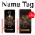 S0575 Tiger Face Hülle Schutzhülle Taschen für LG G7 ThinQ