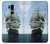 S1096 Sailing Ship in an Ocean Hülle Schutzhülle Taschen für LG G7 ThinQ