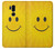 S1146 Yellow Sun Smile Hülle Schutzhülle Taschen für LG G7 ThinQ