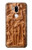 S1307 Fish Wood Carving Graphic Printed Hülle Schutzhülle Taschen für LG G7 ThinQ