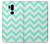 S1723 Mint Chevron Zigzag Hülle Schutzhülle Taschen für LG G7 ThinQ