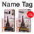 S2211 Paris Postcard Eiffel Tower Hülle Schutzhülle Taschen für LG G7 ThinQ