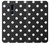 S2299 Black Polka Dots Hülle Schutzhülle Taschen für LG G7 ThinQ