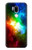 S2312 Colorful Rainbow Space Galaxy Hülle Schutzhülle Taschen für LG G7 ThinQ