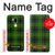S2373 Tartan Green Pattern Hülle Schutzhülle Taschen für LG G7 ThinQ