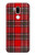 S2374 Tartan Red Pattern Hülle Schutzhülle Taschen für LG G7 ThinQ