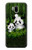S2441 Panda Family Bamboo Forest Hülle Schutzhülle Taschen für LG G7 ThinQ
