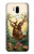 S2841 Vintage Reindeer Christmas Hülle Schutzhülle Taschen für LG G7 ThinQ
