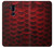 S2879 Red Arowana Fish Scale Hülle Schutzhülle Taschen für LG G7 ThinQ