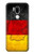 S2935 Germany Flag Map Hülle Schutzhülle Taschen für LG G7 ThinQ