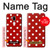 S2951 Red Polka Dots Hülle Schutzhülle Taschen für LG G7 ThinQ